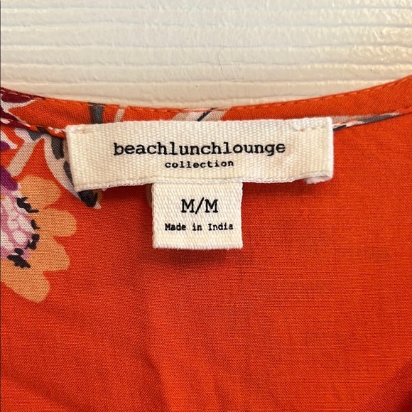 Beachlunchlounge Orange Floral Dress - Picture 2 of 5
